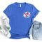 Baseball Numbers VNeck Shirt Personalized Baseball Mom Pocket Tee Custom Game Day Gift Top 1