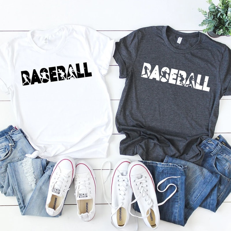 Baseball Player Shirt Baseball Fan Tee Baseball Life Graphic TShirt 4