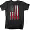 Mens Patriotic Baseball Flag TShirt American Baseball Bats Graphic Tee 2