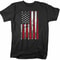 Mens Patriotic Baseball Flag TShirt American Baseball Bats Graphic Tee 2