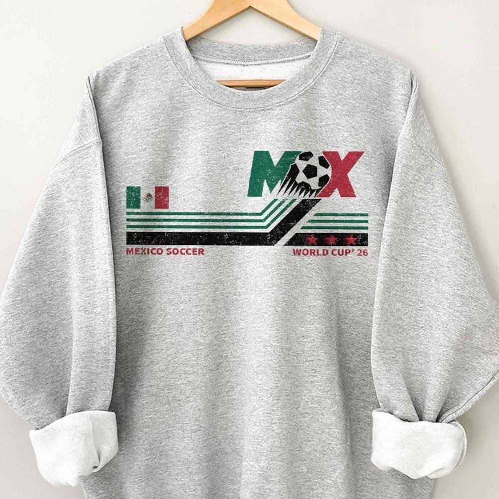 Mexico Soccer World Vintage Shirt Retro Football Fan Graphic Tee 1