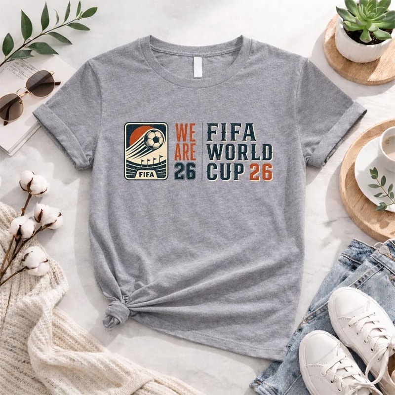 2026 FIFA World Cup Shirt Soccer Fan TShirt World Cup 2026 Graphic Tee Football Supporter Shirt USA 1