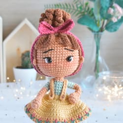 adorable amigurumi doll crochet pattern - perfect for beginners