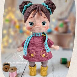 Crochet Shura Doll Pattern | Unique Anime Gift | PDF Download