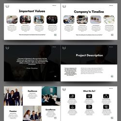 Corporate Branding Templates, Business Brochure Template, Company Profile  Template