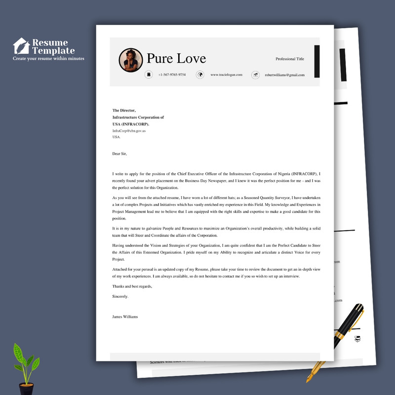 Custom minimalist resume word template unique design resume Inspire Custom minimalist resume word template unique design resume Inspire