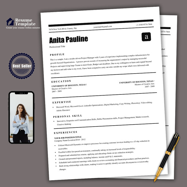 Smart resume template 2as.jpg