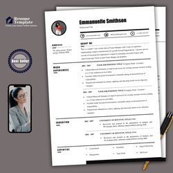 Get landed with professional resume, update your resume and cover letter template within Minutes,