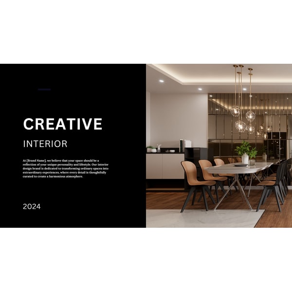 Interior Design Business project template, canva editable te | Inspire ...