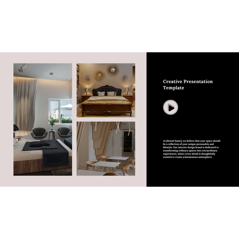 Interior Design Business project template, canva editable te | Inspire ...