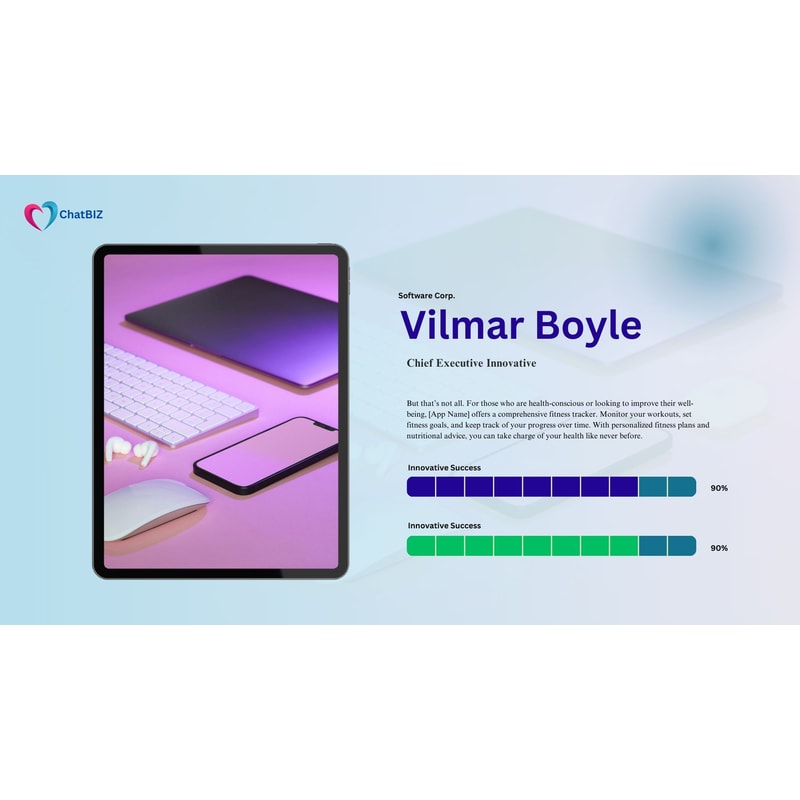 Technology Company Profile Template, Business Profile, Tech | Inspire ...