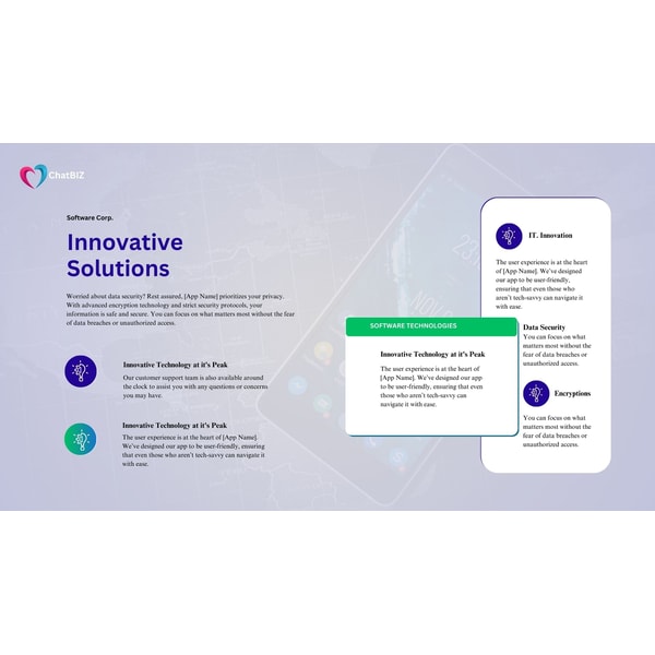 Technology Company Profile Template, Business Profile, Tech | Inspire ...