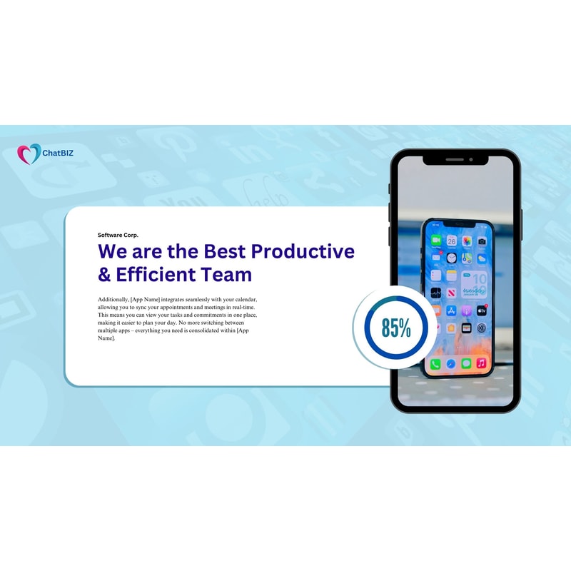 Technology Company Profile Template, Business Profile, Tech | Inspire ...