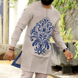 african men clothing, 2pics men sets, cotton fabric, different sizes and colors, men wesrs, wedding suit