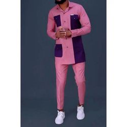 nigeria men clothing, 2pics men sets, cotton fabric, different sizes and colors, men wesrs, wedding suit