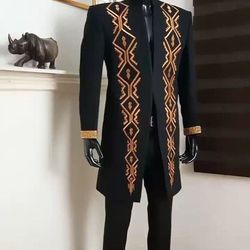 nigeria men clothing, 2pics men sets, different sizes and colors, men wesrs, handmade wears. embroidered