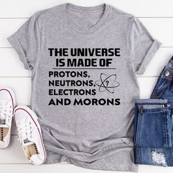 the universe is made of tee