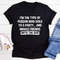 I'm The Type Of Person Who Makes Friends With The Dog Tee (2).jpg