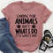 Caring for Animals Isn't What I Do It's Who I Am Tee...jpg