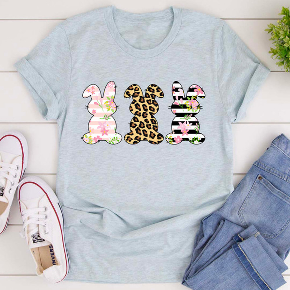 Floral Easter Bunnies Tee (1).jpg