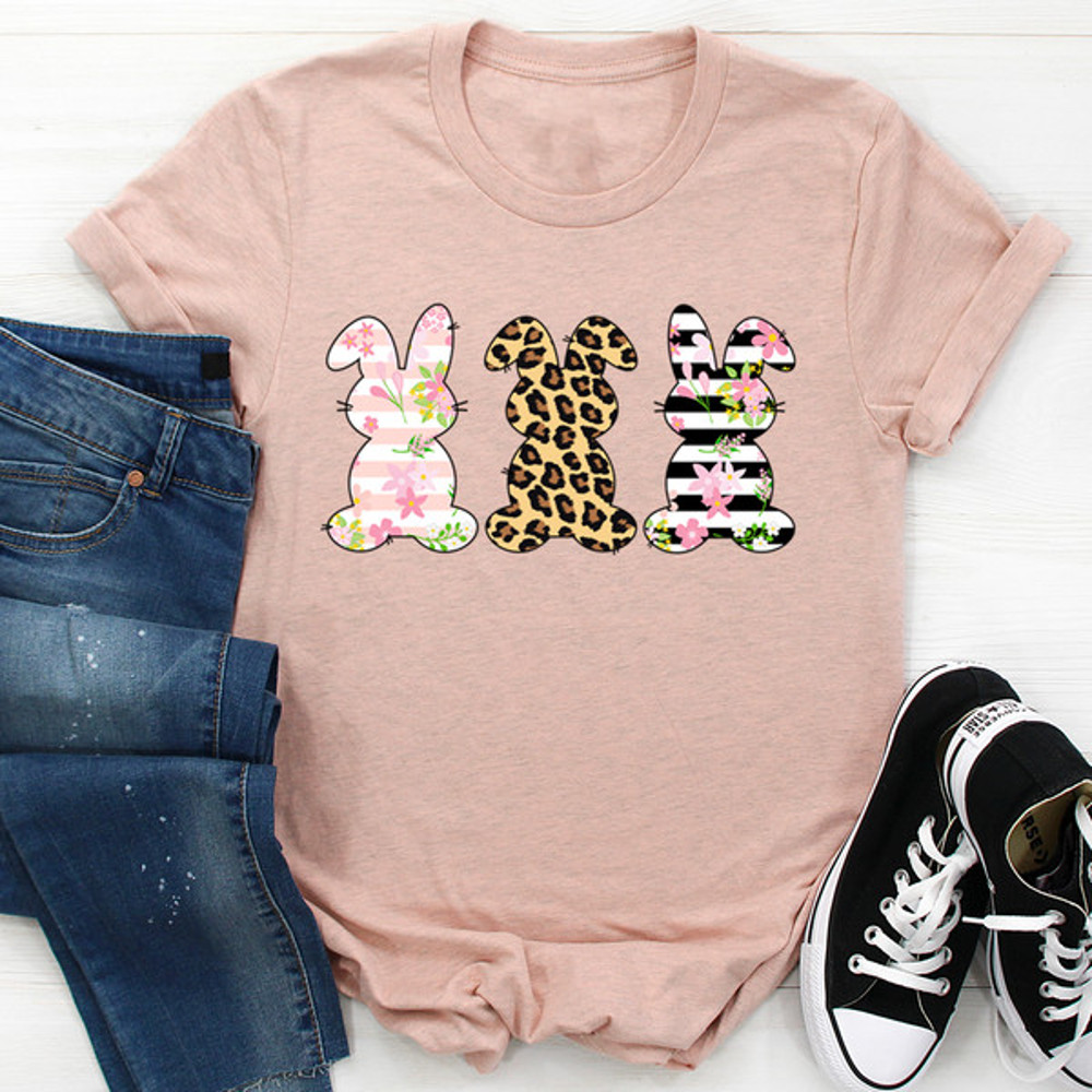 Floral Easter Bunnies Tee (2).jpg