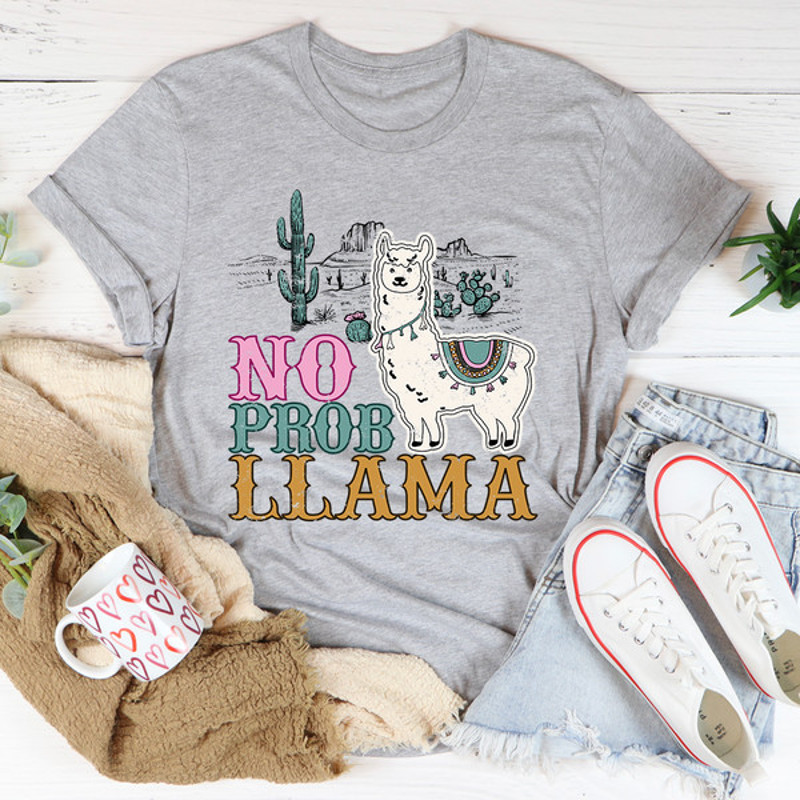No Prob Llama Tee (1).jpg