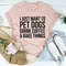 I Just Want To Pet Dogs Drink Coffee & Bake Things Tee ...jpg