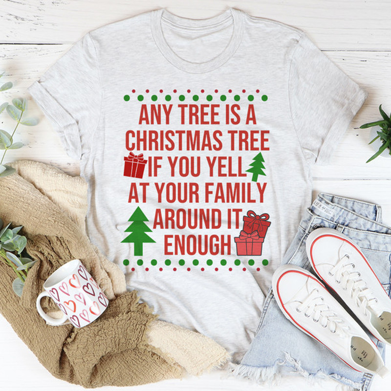 Any Tree Is A Christmas Tree Tee1.jpg