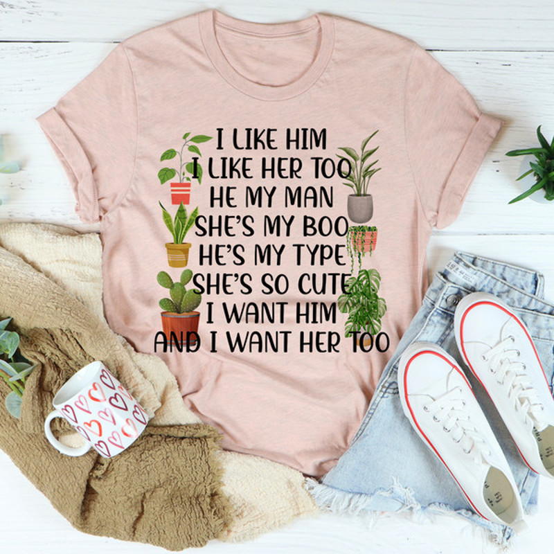 I Like Him Plants Tee1.jpg