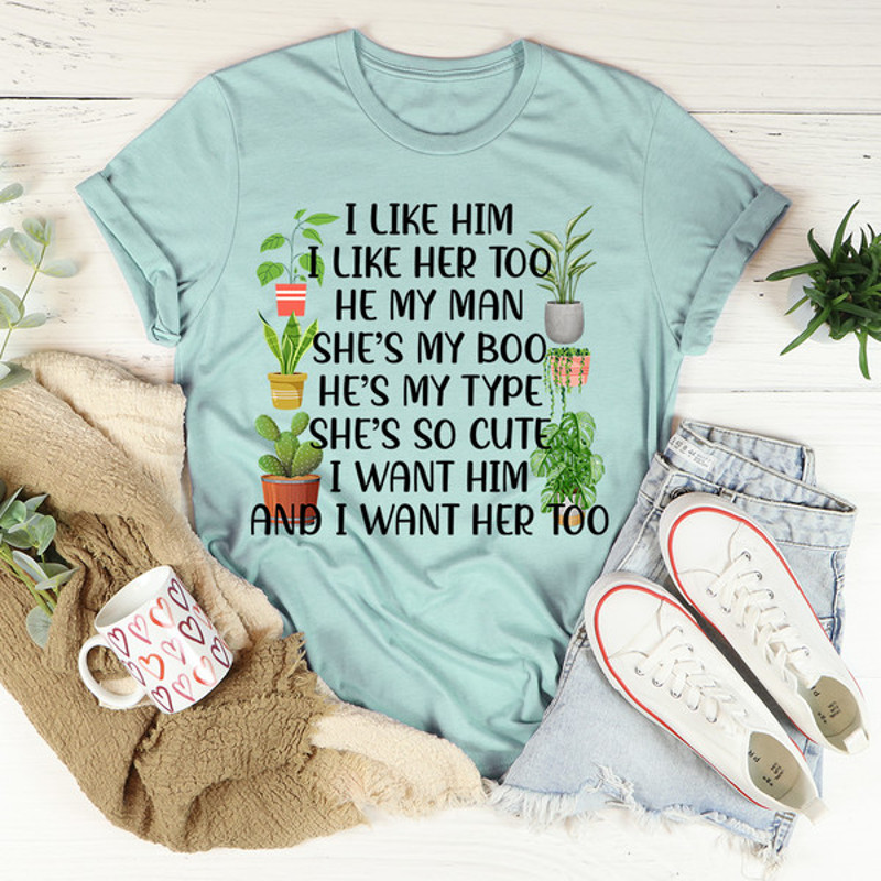 I Like Him Plants Tee2.jpg