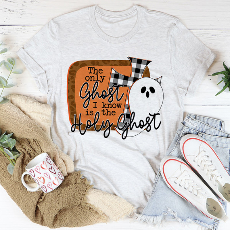 The Only Ghost I Know Tee ...jpg