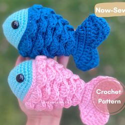 No-Sew Fish Crochet Pattern