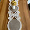 Hand Woven Jute Asymmetric Table Runner  Crochet Straw Coffee Table Cloth Rustic Bohemian Style Din 1
