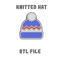 Knit Hat STL FILE 0
