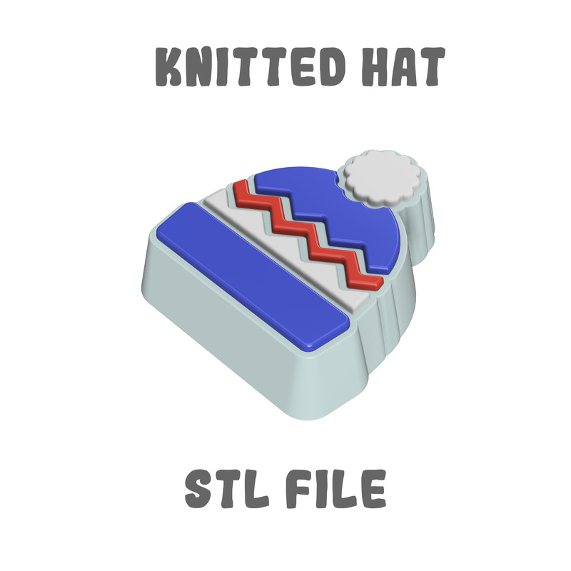Knit Hat STL FILE 1