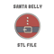Santa Belly STL FILE 0