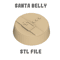 Santa Belly STL FILE 2