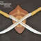 Lord of Ring Replica swords - Legolas Greenleaf's Elven Dual Swords-with FREE wall plaque Best for Christmas Gifts| Gift