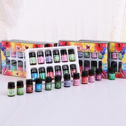 Essential Oil Set 12-bottle 3ML/0.13oz Defuse Essential Oils Water-soluble Natural Essential Oils For Diffuser Humidifie