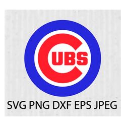 Chicago Cubs SVG Chicago Cubs PNG Chicago Cubs Digital Chicago Cubs Cricut Chicago Cubs PNG