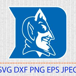 Duke Blue Devils SVG Duke Blue Devils PNG Duke Blue Digital Duke Blue Devils Cricut Duke Blue Devils LOGO