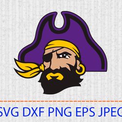ecu pirates svg ecu pirates png ecu pirates digital ecu pirates cricut pirates logo