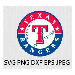 Texas Rangers SVG Texas Rangers PNG Texas Rangers digital Texas Rangers logo