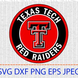 Texas Tech Red Raiders SVG Texas Tech Red Raiders PNG Texas Tech Red Raiders digital Texas Tech Red Raiders logo