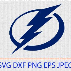 Tampa Bay Lightning SVG Tampa Bay Lightning PNG Tampa Bay Lightning Digital Tampa Bay Lightning logo