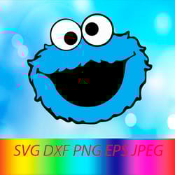 cookie monster svg cookie monster png cookie monster sesame street logo svg