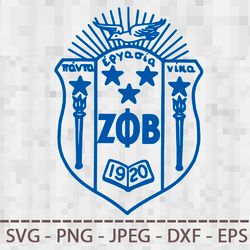 Zeta Phi Beta SVG Zeta Phi Beta PNG Zeta Phi Beta logo Zeta Phi Beta cricut
