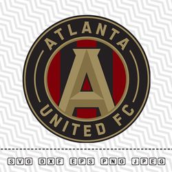 Atlanta united fc SVG Atlanta united fc PNG Atlanta united fc logo svg Atlanta united fc cricut Atlanta united fc