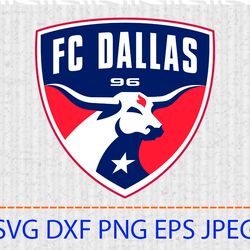 FC Dallas SVG FC Dallas PNG FC Dallas logo svg FC Dallas cricut FC Dallas