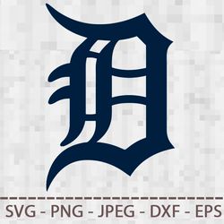 Detroit Tigers Logo SVG PNG, MLB Svg, Tigers Svg, Detroit Tigers Svg, Detroit Tigers basebal